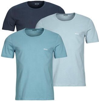 Boss Regular fit T-shirt van puur katoen in een set van 3 stuks - Foto 2