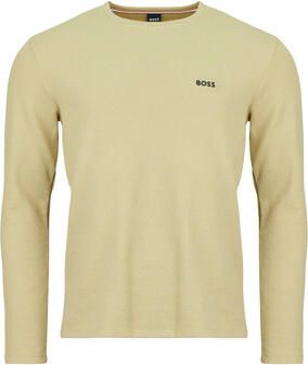 Boss regular fit shirt met lange mouwen van katoenmix model 'WAFFLE LS-SHIRT' - Foto 3