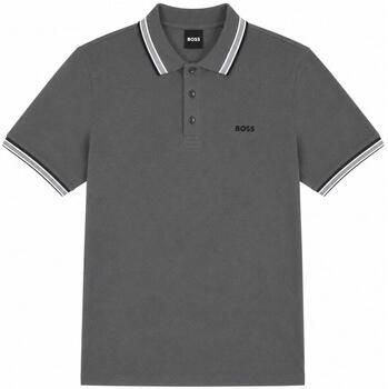 Boss T-shirt Paddy Piqué Polo Shirt Dark Grey - Foto 4