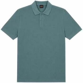 Boss T-shirt Prime Cotton Pique Polo Shirt Green