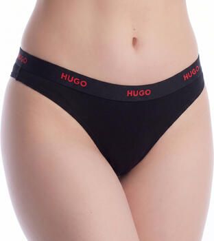 HUGO String van katoenmix model ' ID THONG'