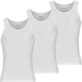 Boss Tanktop met labelstitching in een set van 3 paar model 'ONE' - Foto 9