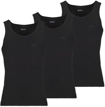 Boss Tanktop met labelstitching in een set van 3 paar model 'ONE' - Foto 12