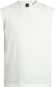 Boss Orange relaxed fit T-shirt van katoenmix model 'TE_SURF' - Foto 3