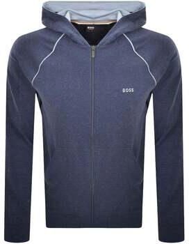 Boss Trainingsjack Mix Match Hooded Track Top Jacket Open Blue