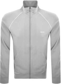 Boss Trainingsjack Mix Match Track Top Jacket Light Pastel Grey