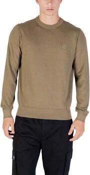 Boss Orange Regular fit gebreide pullover van een mix van katoen en kasjmier