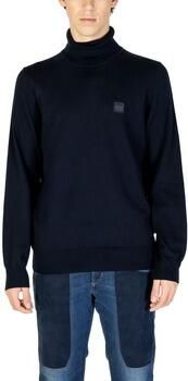 Boss Orange Regular fit coltrui van een mix van katoen en kasjmier model 'AKIRO_S' - Foto 3