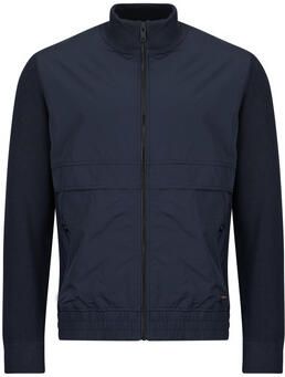 Boss Orange Regular fit gebreid jack van katoenmix model 'Kobello' - Foto 4