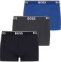 BOSS Lange boxershort BRIEF 3 PACK met in kleur bijpassende weefband (3 stuks) - Thumbnail 6