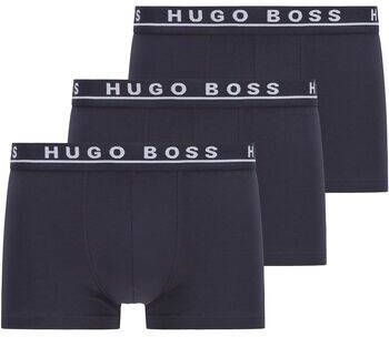 Boss Boxers Boxershorts Trunk 3-Pack Open Blue 480