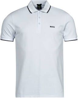 Boss Polo Shirt Korte Mouw Paddy Curved