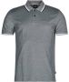 Hugo Boss poloshirt normale fit grijs met detail katoen - Thumbnail 1