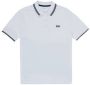 BOSS Kidswear Poloshirt met geborduurd logo Wit - Thumbnail 1
