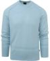 Hugo Boss Pullover Apok Lichtblauw Blauw Heren - Thumbnail 1