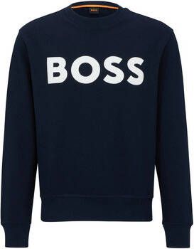 Boss Sweater Trui Logo Navy