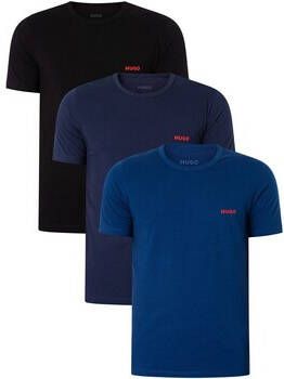 Boss T-shirt Korte Mouw Set van 3 lounge-T-shirts