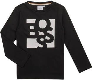 BOSS Kidswear T-shirt met logoprint Zwart