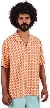 Brava Fabrics Overhemd Lange Mouw Gum Aloha Shirt Rust Red