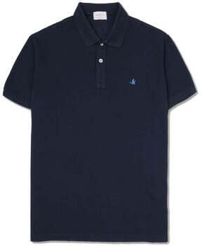 Brooksfield Heren Polo Shirt Blue Heren