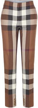 Burberry Vintage Check Wol Broek Multicolor Dames - Foto 2
