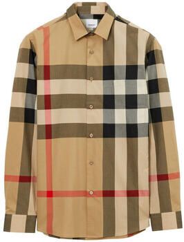 Burberry Overhemd Lange Mouw SHIRT 8071445 1001 BEIGE