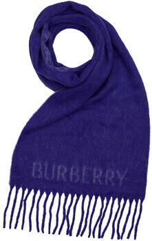 Burberry Sjaal met logo Blue Unisex