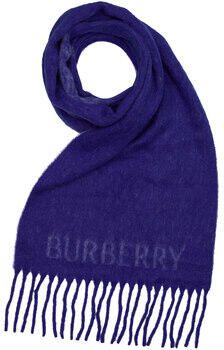 Burberry Sjaal met logo Blue Unisex