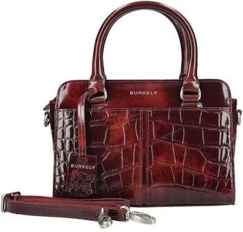 BURKELY leren mini handtas Cool Colbie bordeauxrood