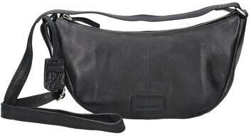 BURKELY leren crossbody tas Soft Skylar zwart
