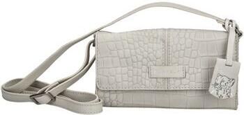 BURKELY leren crossbody tas Cool Colbie ecru