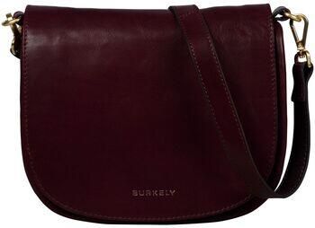 BURKELY leren crossbody tas Vintage Veda donkerood - Foto 4