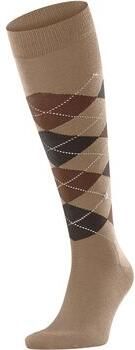 Burlington Socks Edinburgh Kniekousen Wol Beige