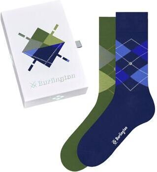 Burlington Sokken met grafisch motief in een set van 2 paar in cadeaubox - Foto 4