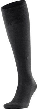 Burlington Socks Leeds Wolmix Grijs
