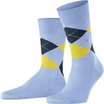 Burlington Socks Manchester Sok Ruit Lila 6256