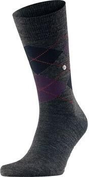 Burlington Socks Wol Edinburgh Melange Groen 7271