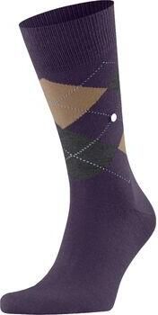 Burlington Socks Wol Edinburgh Paars 8761
