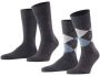 Burlington Everyday sokken antraciet melange 2-pack - Thumbnail 1