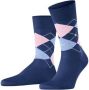 Burlington Sokken met ruitmotief model 'MANCHESTER' - Thumbnail 1