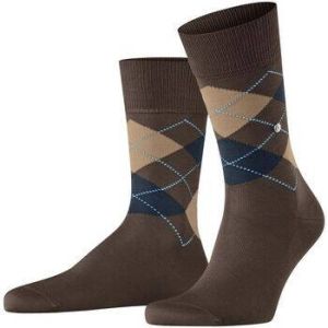 Burlington Sokken Manchester Sok Ruit Bruin 5043