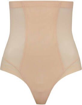 Bye Bra Shapewear POWERMESH HIGH WAIST THONG