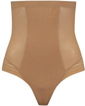 Bye Bra Shapewear POWERMESH HIGH WAIST THONG