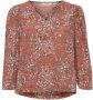 B.Young Damesblouse Byflaminia Leo Brown Dames - Thumbnail 1