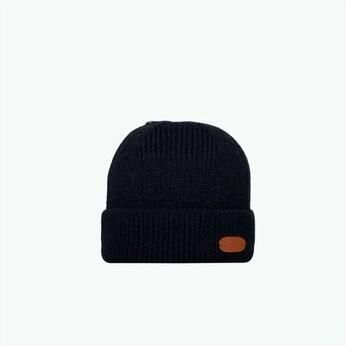 Cabaia Donkerblauwe Beanie met Logo Blue Unisex - Foto 2
