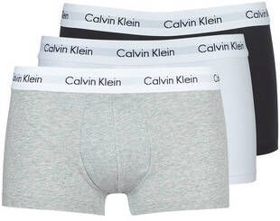 Calvin Klein Jeans Boxers COTTON STRECH LOW RISE TRUNK X 3