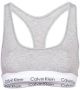 Calvin Klein Sportieve Grijze Sportbeha met Rubberen Letters Gray Dames - Thumbnail 6