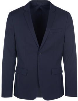 Calvin Klein Navy Blauwe Single-Breasted Blazer Blue Heren - Foto 3