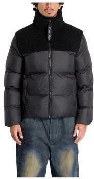 Calvin Klein Outdoorjack SHERPA PUFFER JACKET met een logo-opschrift