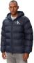 CALVIN KLEIN JEANS pufferjas met logo donkerblauw - Thumbnail 1